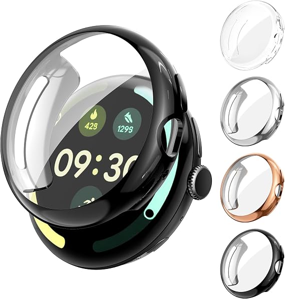 Kamita 4Pack Case for Google Pixel Watch 5 Watch 4 41mm