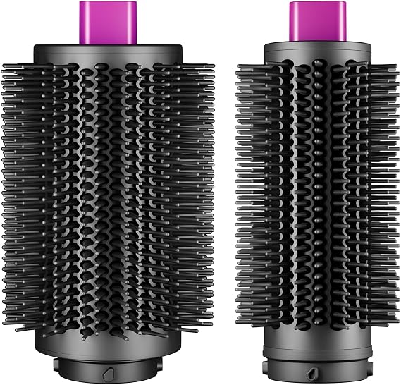 Upgraded Large Round Volumizing Brush Attachment and Upgraded Round Volumizing Brush Attachment Compatible with Dyson Airwrap HS01 HS02 HS05 HS08