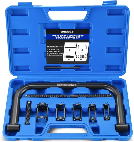 DASBET Valve Spring Compressor C Clamp Service Kit