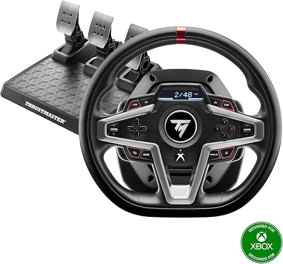 Thrustmaster T248 Force Feedback Yarış Direksiyonu – Xbox Series X|S, Xbox One ve PC için Gelişmiş Yarış Direksiyonu