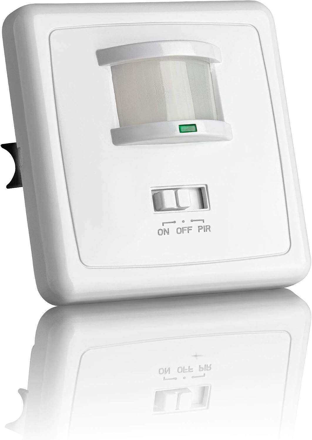 SEBSON PIR Sensor Light Switch Indoor, Wall Flush Mounted, Infrared Motion Sensor, LED suitable, Range max. 9m160°, IP20
