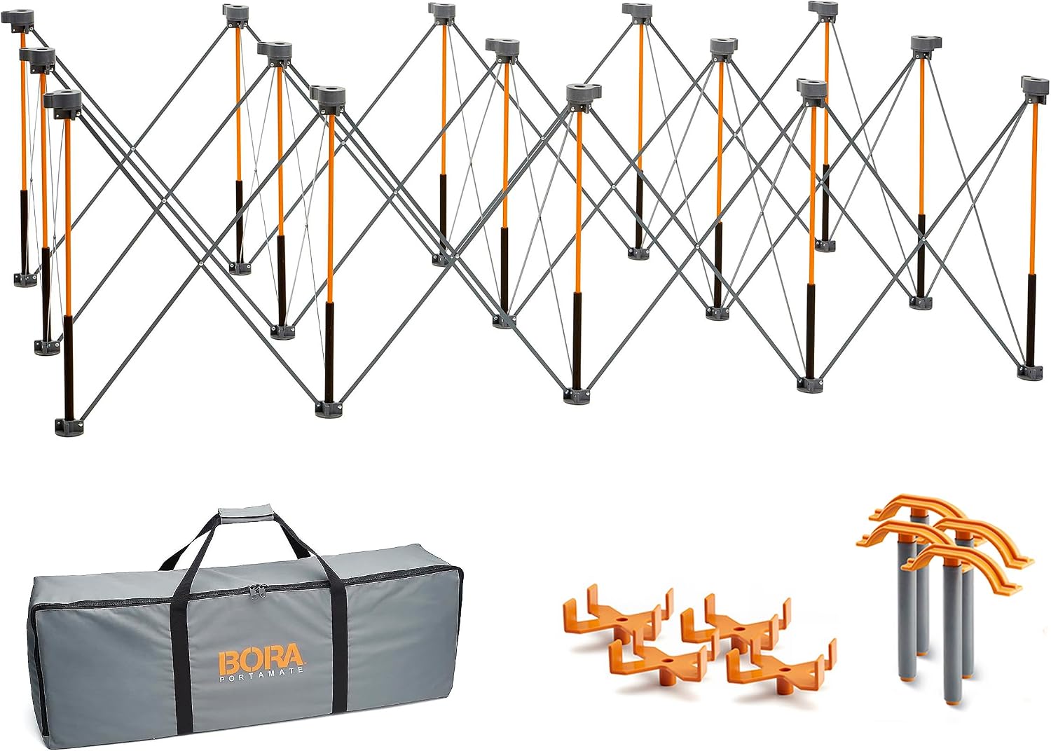 BORA Centipede 1.2m x 2.4m x 0.75m Unit, 4 X-Cups, 4 Clamps, CS Bag