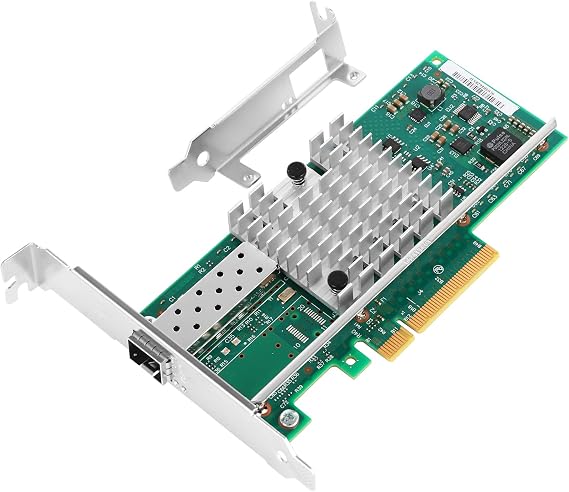 Vogzone for X520-DA1 Network Adapter, 10GbE 1x SFP+ PCIe 2.0 x8 NIC