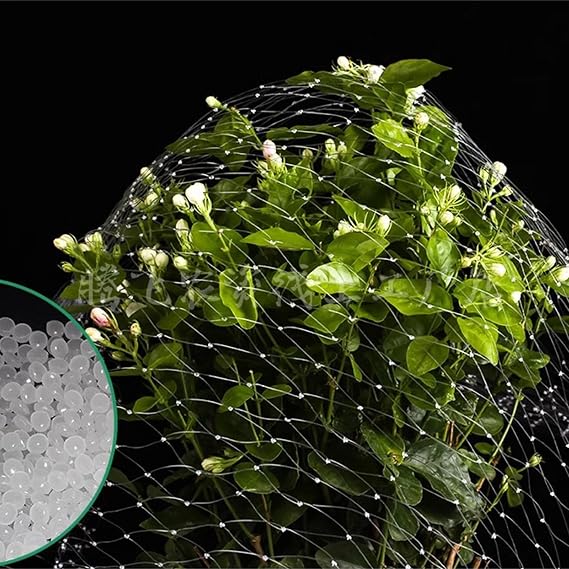 Transparent Nylon Garden Netting 30x30m (98x98ft) for Wildlife Protection Ultra-Fine Mesh Plant Shield Pond Cover Plant Fence Garden Trellis Netting.