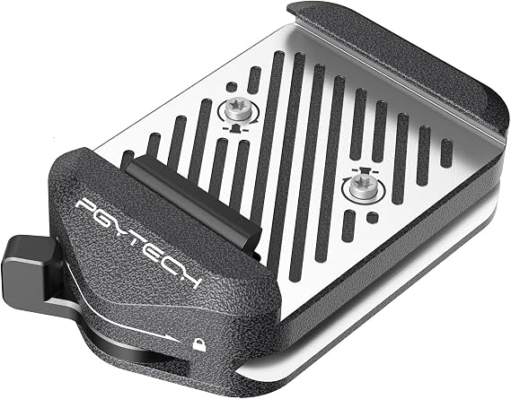 PGYTECH Quick Release Clamp V2, Compatible with Arca Swiss Plate Camera Mount Adapter with 1/4" to 3/8" Screw Thread for Tripods/Gimbals/Sliders/Stabilizers(Only Clamp)