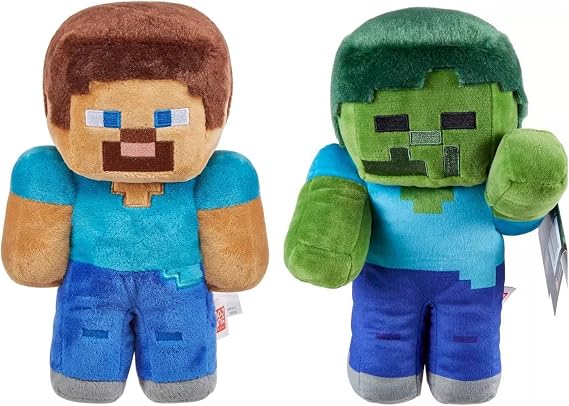 Minecraft Plush Assortment Random Character Supplied
