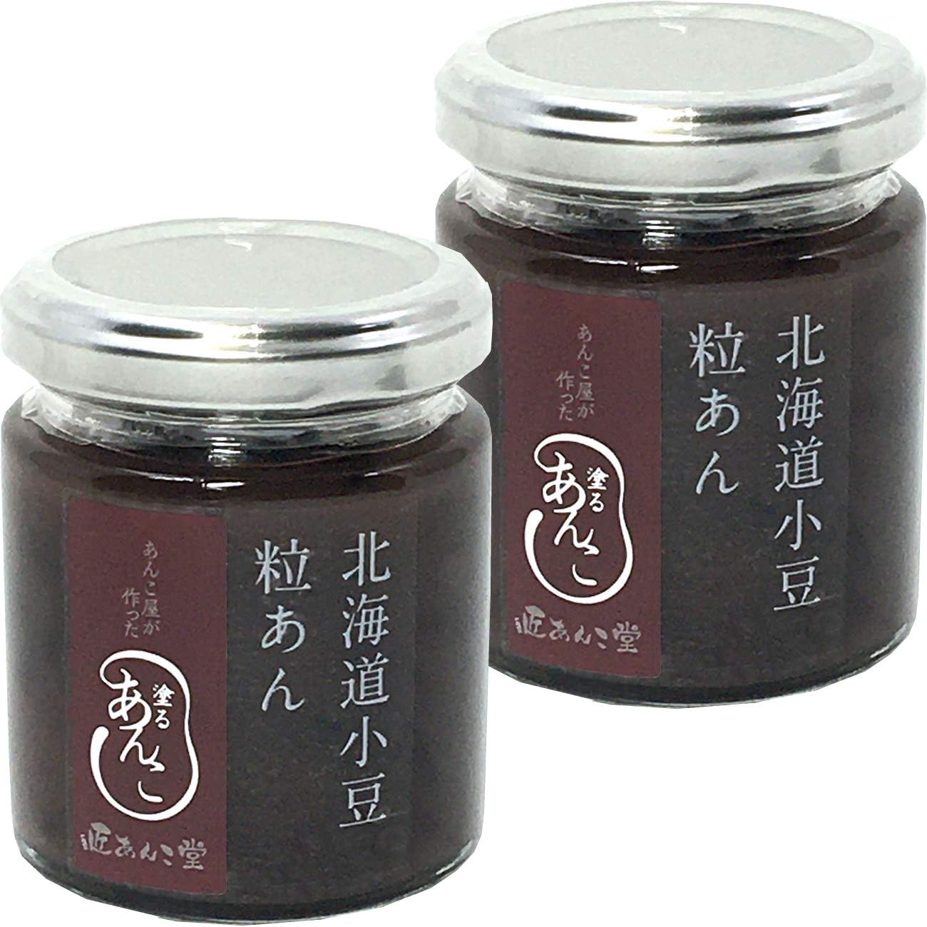 Konuri Anko Hokkaido Adzuki Bean Pea Bean Pots 4.1 oz 115 g x 2 Packs
