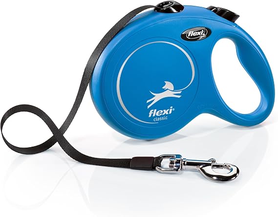 Flexi New Classic 5 m Şerit Large Otomatik Köpek Tasması [Enerji Sınıfı A]