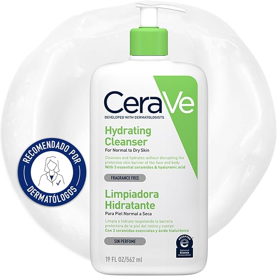 CeraVe, Hydrating Cleanser, Moisturizing Cream Cleansing Gel, 16 fl oz