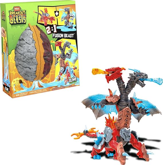 Mega Construx Breakout Beasts 2-in-1 Fusion Beast