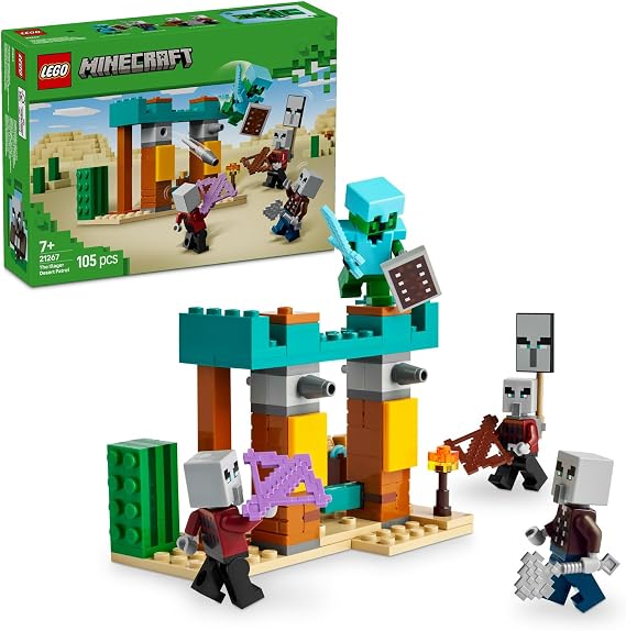 LEGO Minecraft Serseri Köylü Çöl Devriyesi 21267