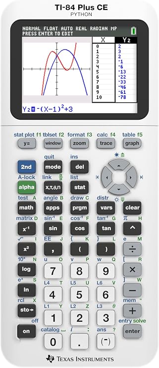 TI84 Plus CE White