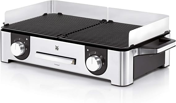 WMF Lono MasterGrill Electric Grill 2400 W, 2 Adjustable Plates