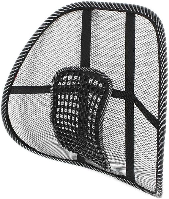 Black Lumbar Mesh Back Brace Support For Office Chair Car Seat