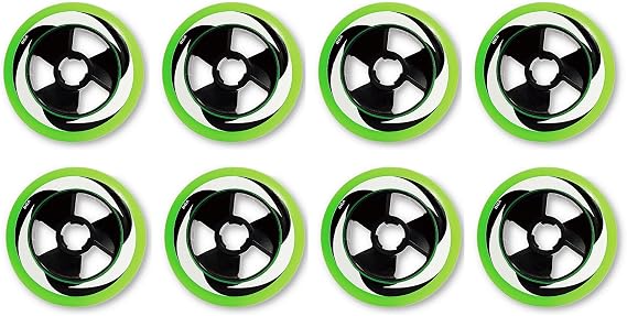 Inline Skate Replacement Wheels 86A Inline Hockey Skates Replacement Wheels for Outdoor or Indoor 90mm, 100mm, 110mm for Choose(110mm)