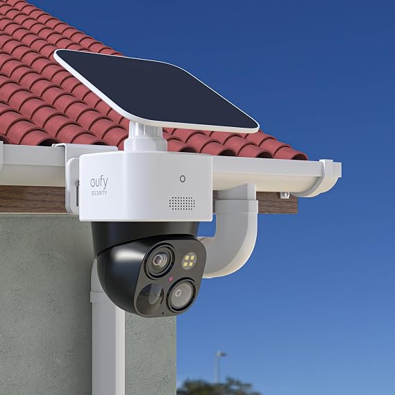Mount for eufy Security SoloCam S340/SoloCam E30/SoloCam E42/eufy Security 4G LTE Cam S330, Gutter Mount Wall Mount Camera Holder Accessories for eufy Solocam S340/SoloCam E30/E42/4G LTE Cam S330
