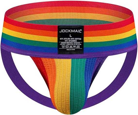 JOCKMAIL Mens Wide Belt Jockstrap Underwear Jock Straps Male Athletic Supporters Men Sport Underwear