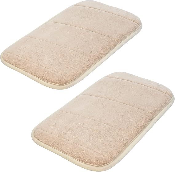 2 Sets Upgraded Computer Wrist Elbow Pad, Flexible Memory Foam Arm Wrist Rest Pillow, Soft Wrist Support Mat for Keyboard Desktop Office Gaming - Alleviate Elbow Pain (7.8 x 15.7 inch)