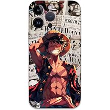 Gramaphone iPhone 14 Pro Max ile Uyumlu Anime Desenli Telefon Kılıfı + Ekran Koruyucu - 5754
