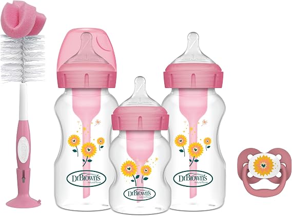 Dr. Brown's Options+ Pink Gift Set