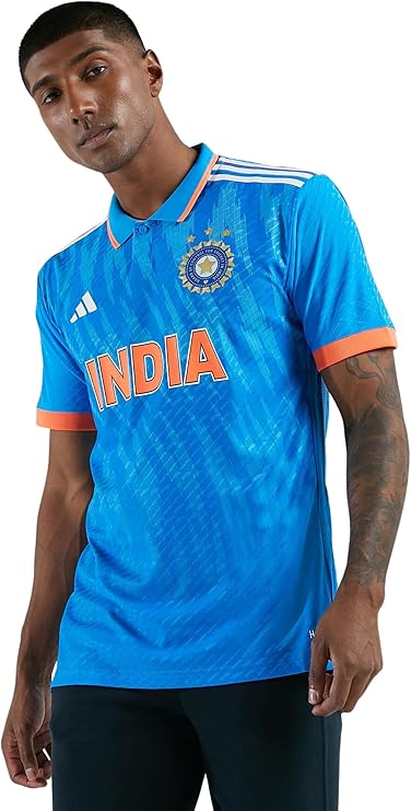 adidas Official India Cricket ODI Fan Jersey