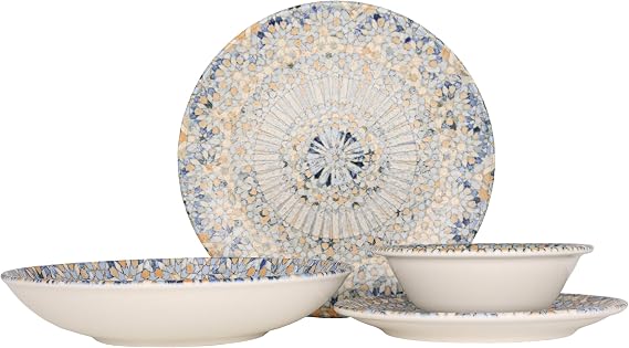 Bonna Dinnerware Set - Luca Mosaic - 24 teilig - 6 Persons - Porcelain