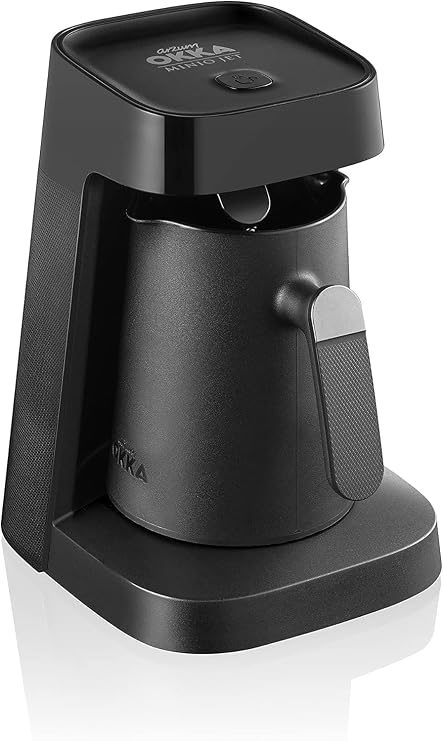 Arzum OK0013-K Okka Jet Automatic Turkish Coffee Machine, 400 W, Black/Chrome