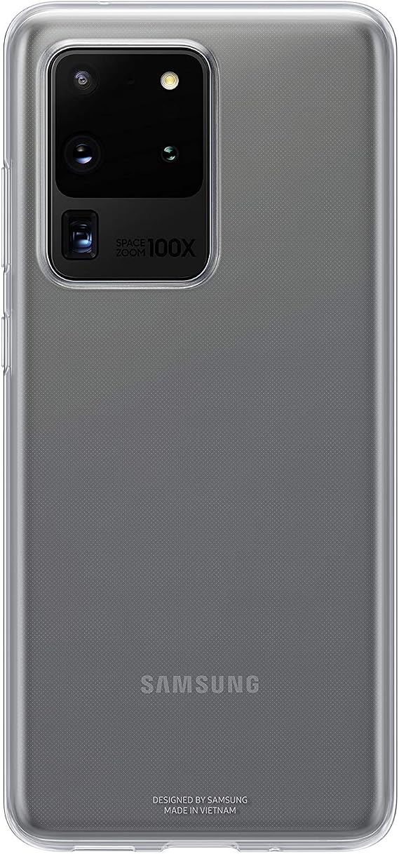 Samsung Original Galaxy S20 Ultra 5G Clear Cover/Mobile Phone Case - Transparent
