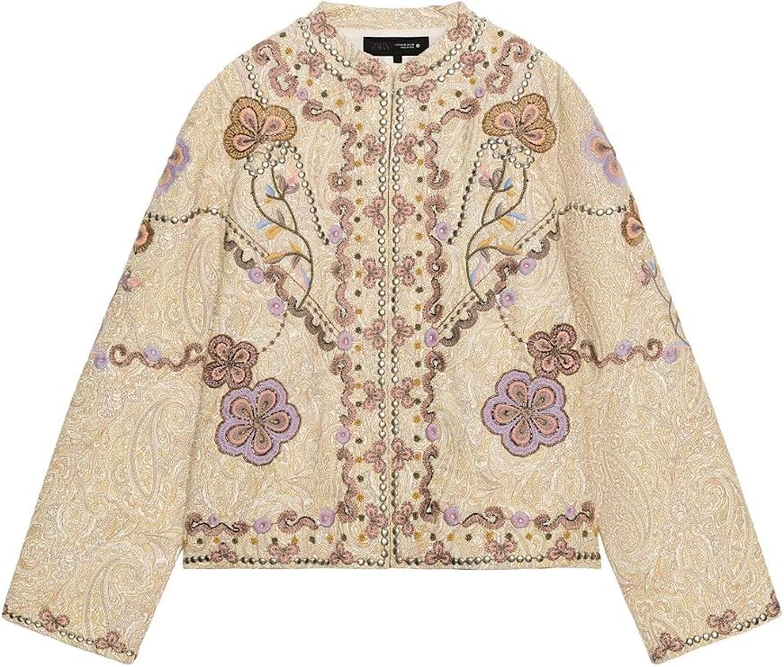 Zw Collection İŞlemelİ Ceket