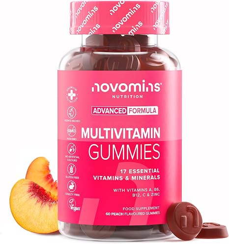 Multivitamin 60 gummy bears with 17 vitamins Novomins