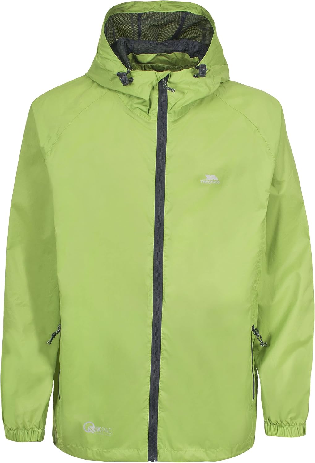 Trespass Compact rollable Qikpac Raincoat Unisex Adult