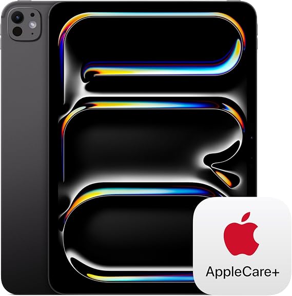 11-inch iPad Pro Wi-Fi Model 512GB with Standard Glass - Space Black + AppleCare+ for 11-inch iPad Pro M5