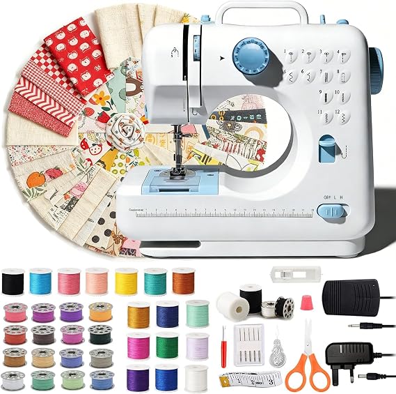 Sewing Machine for Beginners Electric Basic Stitching Machine,50X 4" Fabric