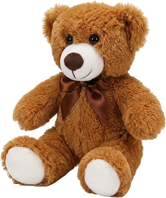 35cm Soft Plush Teddy Bear – Cuddly Stuffed Animal Toy for Bedroom Décor & Gifts