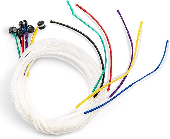 Woet® Nylon Replacement Strings for Toy Guitar, 6 Pieces