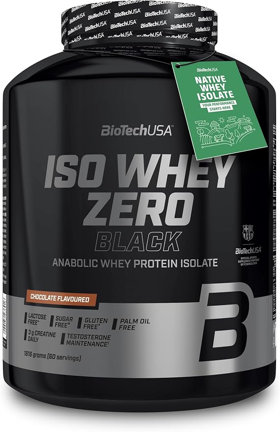 BioTechUSA Iso Whey Zero Black | Based on whey protein isolate