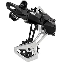Microshift Advent MX Pro 合金リアディレーラー、10/11速、修理可能なケージ。
