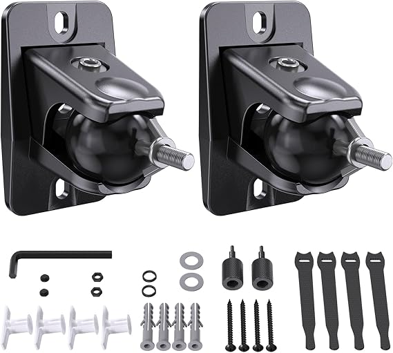 Speaker Wall Mount Universal Satellite Rear Surround Sound