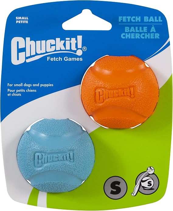 Chuckit! Fetch Ball 2'li Köpek Oyun Topu (Küçük Boy)