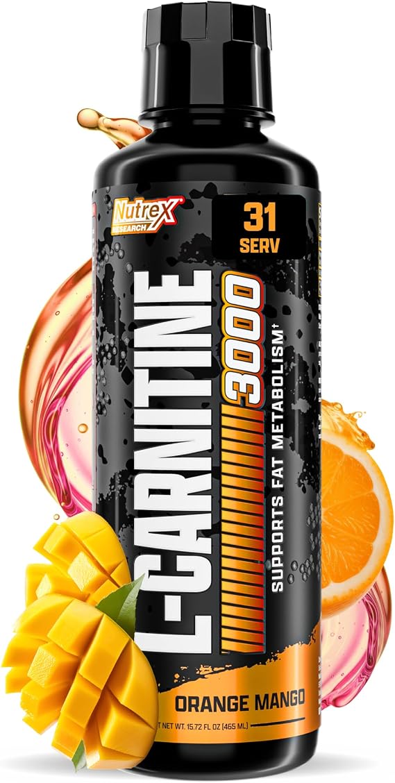Nutrex Research Liquid Carnitine 3000 Orange Mango 465ml