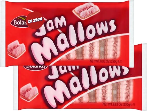 Jam Mallows Bundle With Boland Jam Mallows 250g (2 Pack)