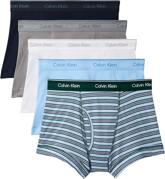 Calvin Klein Men's Trunk 5pk Lv00nb1897 Trunks (pack of 5)