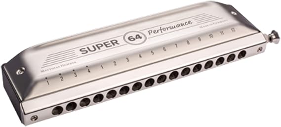 Hohner Super 64 Performance Harmonica C Major - M758501
