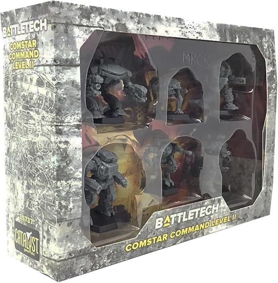 Catalyst Game Labs | BattleTech ComStar Command Level II | Miniatures Game | Ages 14+ | 2-10 Players | 30 Minutes Playing Time, Grey
