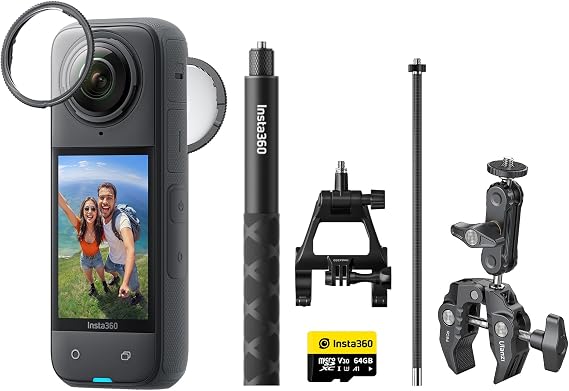 Insta360 X4 360° Action Camera 8K &amp; 5.7K60fps Bicycle Bundle