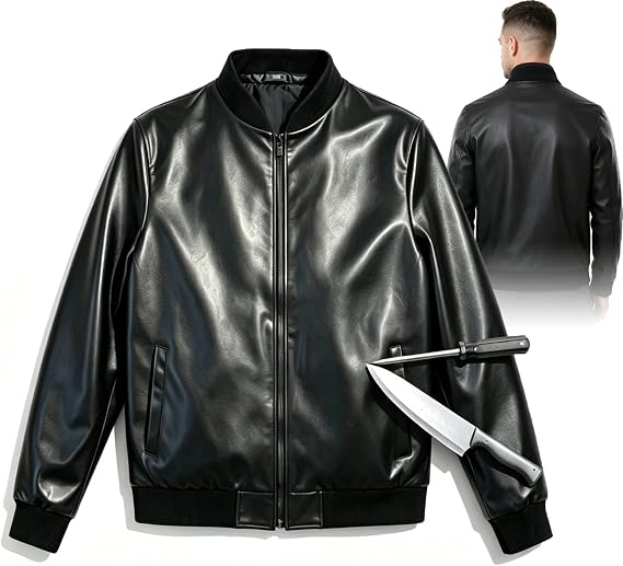 Level 4 Protective Jacket, Cut-Proof & Stab-Proof Clothing black-2XL