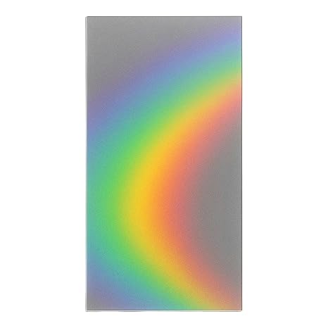 500 Lines/mm Diffraction Grating Sheet Single Linear axis [1 Foot x 6 Inches]