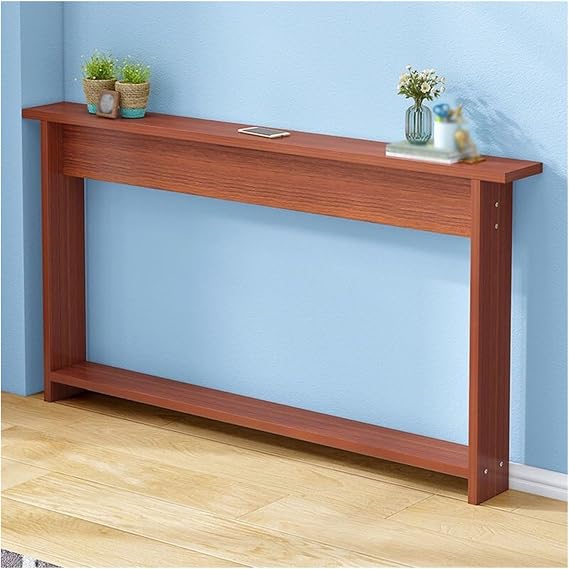 Slim Console Table for Small Spaces, Modern Behind Couch Table for Living Room, Bedroom, and Entryway