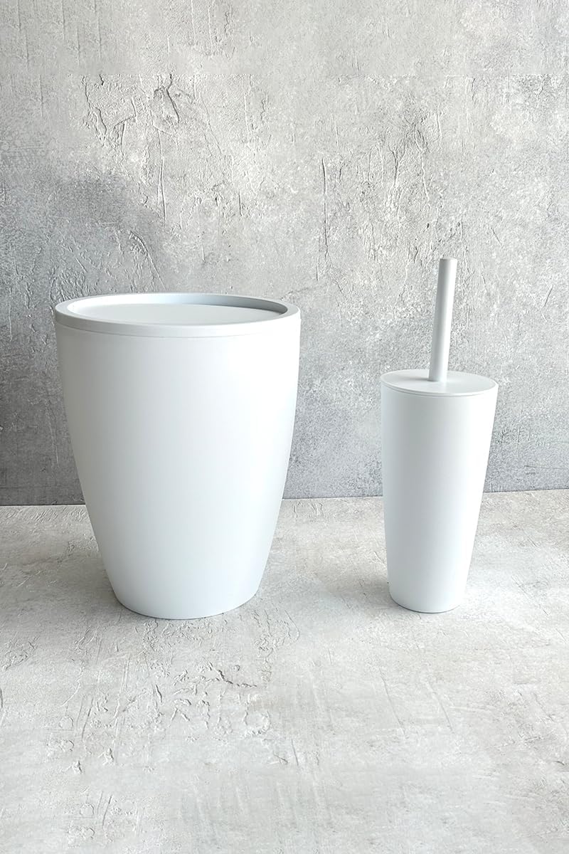 Pure 2lİ Banyo Aksesuari-beyaz