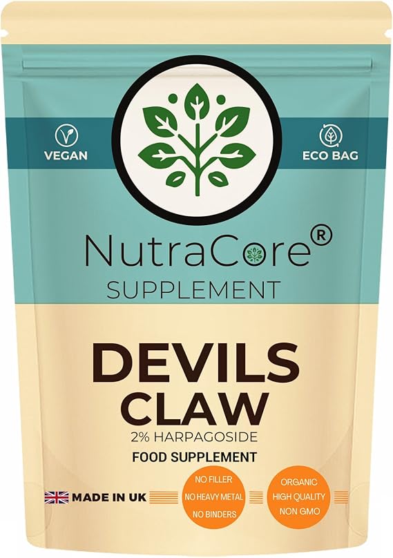 Devil's Claw Root | Devils Claw Caps | 90 Vegan Caps | Made in UK